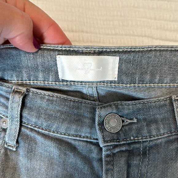 7 for all Mankind cropped straight jeans - Picture 2 of 7